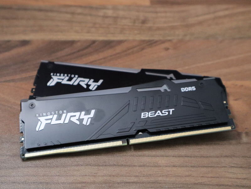 high RGB DDR5 Memory 48000 Fury Beast 6000 on-die speed CL40 AMD Kingston.JPG